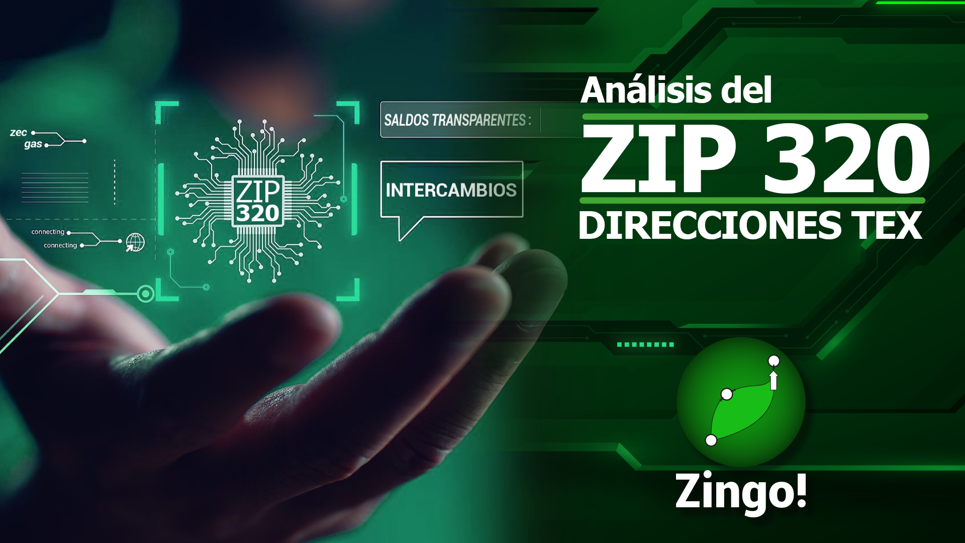 Análisis del ZIP 320: Direcciones TEX
